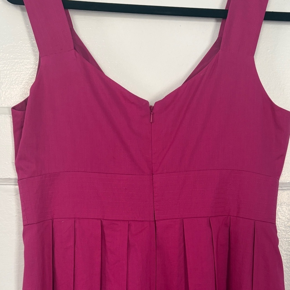 Jones Wear Sleeveless Fuchsia Midi Dress - Picture 10 of 10